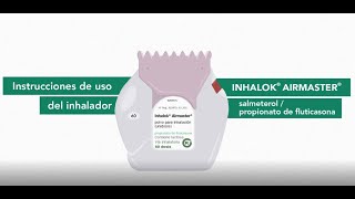 Instrucciones de uso de Inhalok Airmaster salmeterol  propionato de fluticasona [upl. by Clarissa]