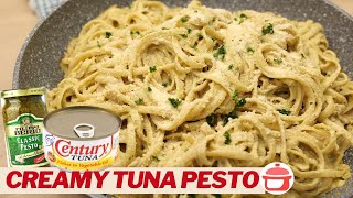 Super Creamy Tuna Pesto Pasta [upl. by Mellette]