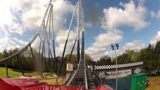 Thorpe Park  Stealth front seat on ride POV 1080p wide angle [upl. by Alvira]