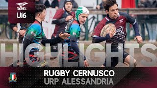 Rugby Cernusco v URP Alessandria U16  14012024  Highlights [upl. by Gnal621]