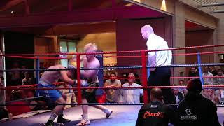 Fists of Fury Ipswich June 2016 Tyler Marriott vs Mikie WebberKane [upl. by Shiller]