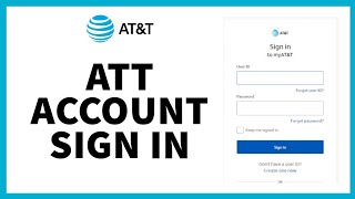 How to Login ATampT Account  Sign In to ATT  ATT Login  Sign in to myATampT Online Using PC [upl. by Asssilem]