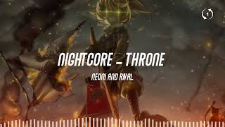 1hour loop Nightcore Throne  Neoni and Rival [upl. by Katharina801]