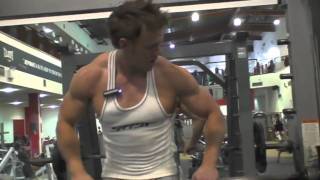 Shoulder Workout by Rob Riches in London [upl. by Odnuges227]