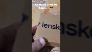 Lenskart Specs 👓unboxing [upl. by Noland826]