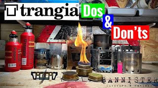 Alcohol stove basics TRANGIA  what is an alcohol stove amp WHAT CAN GO WRONG [upl. by Aaren]