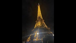 Eiffel Tower Paris  Paris 2024 olimpic ceremony Celine Dion HYMNE À LAMOUR [upl. by Tebasile]