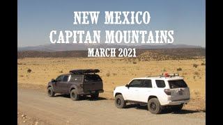 New Mexico Capitan Mountains Overlanding March 2021 [upl. by O'Callaghan]