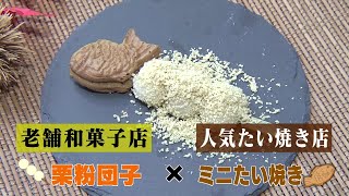 愛知・阿久比町の甘味処がコラボ…老舗和菓子店×たい焼き店で『映え団子』見た目だけでなく味にもこだわり [upl. by Ahsille]