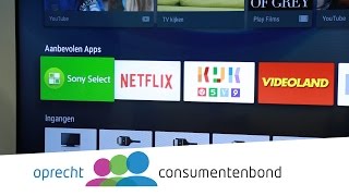 Sony KDL65W855C TV  Review Consumentenbond [upl. by Ilsa]