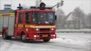 COMPILATION DUTCH FIRE amp RESCUE TRUCK DENNIS RAPIER 116082 prio 1 [upl. by Eliath]