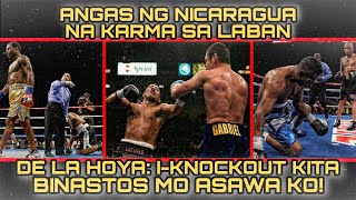 KARMA LOSS NG ANGAS NG NICARAGUA  APAT NA BESES NA KNOCKOUT [upl. by Onaicul]