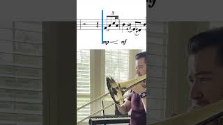 When a bass trombonists activates the loving mode  Brian Hecht performs Sherezade by Ricardo Mollá [upl. by Lagasse]