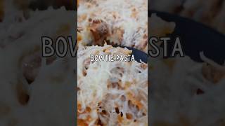 Bowtie Pasta Comfort food 1015 min dinner idea whatsfordinner cooking recipe comfortfood [upl. by Ardnua]