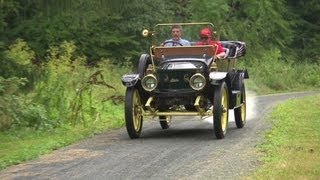 Driving a 100 yearold steam car [upl. by Sitnik848]