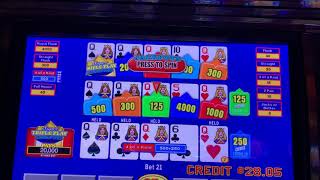 Video Poker Wins at Morongo Casino Resort and Spa [upl. by Sleinad528]