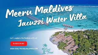 Meeru Maldives Resort Island – Jacuzzi Water Villa – Roomtour [upl. by Lertnahs775]