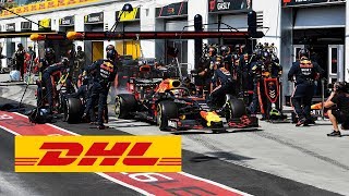 New Formula 1 Pit Stop World Record 182s  Red Bull Racing  2019 Brazilian GP [upl. by Alyam]