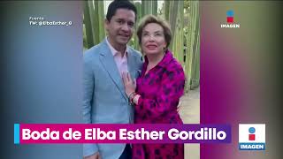 quotSoy plenamente felizquot Elba Esther Gordillo se casa con su abogado  Noticias con Yuriria Sierra [upl. by Halpern]