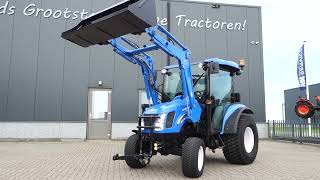 New Holland Boomer 3050 4wd CVT  04739 Draaiuren  Full Options [upl. by Kenyon719]