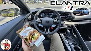 What Its Like to Live with a 2024 Hyundai Elantra N DCT POV [upl. by Kenleigh]