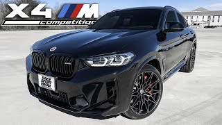 2023 BMW X4M Competition Walkaround Review  Exhaust Sound amp Launch [upl. by Yelraf]