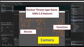 GameMaker Studio 23 for a game like Nuclear Throne new features  Camera  v03 [upl. by Jabin922]