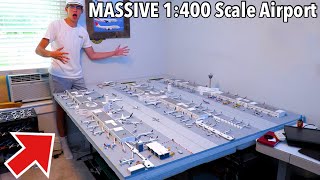 I Built One of the LARGEST Model Airports in the WORLD… [upl. by Brittan]