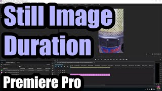 How to change Duration of Still Images Premiere Pro CC 2015 [upl. by Johny]