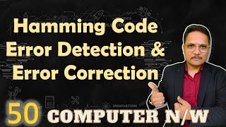 Hamming Code for Error Correction and Detection Basics and Examples [upl. by Heid]