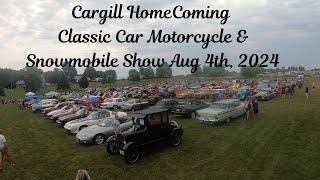 Cargill Classic car Motorcycle ampSnowmobile Show HD 1080p [upl. by Nrek157]