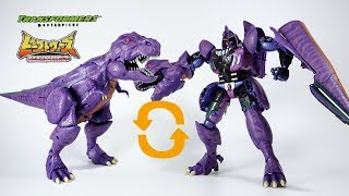 TransformTerrorize Beast Wars Masterpiece MP43 Megatron 마스터피스 비스트워즈 메가트론 변형 [upl. by Nitsid]