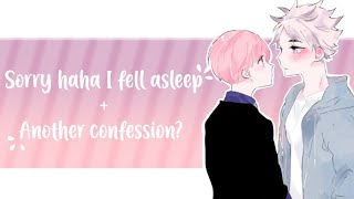 quotsorry haha I fell asleepquot by egg  another confession Part 8 SemiShira  Haikyuu Text [upl. by Tsnre464]