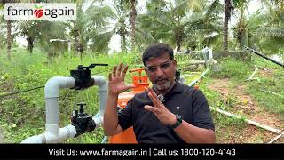 Autobackwash for gravel filter  Farmagain  Precision Farming  Benjamin Raja  Grotron [upl. by Ploch]