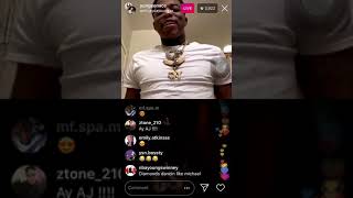 JayDaYoungan Joins Yungeen Ace Live And Says He Gone BEAT HIM UP [upl. by Kellie]