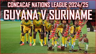 Guyana vs Suriname Live Stream  Concacaf Nations League 202425  Watchalong [upl. by Sapowith628]