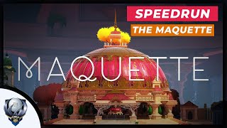 Maquette Speedruns  Chapter 1 Walkthrough  The Maquette [upl. by Virgil18]