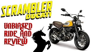 Ducati Scramber Ride and Unbiased Review [upl. by Aniad354]