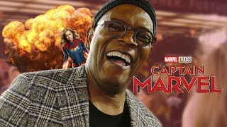 Samuel L Jackson  Captain Marvel Red Carpet Interview  Metrocouk [upl. by Ademordna363]