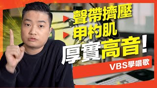 高音厚實不破音！歌手如何唱的？「聲帶擠壓甲杓肌」教學＆分析，周杰倫王力宏林俊傑的歌你也能飆！Feat理坤老師 Forever Love [upl. by Kcinnay229]