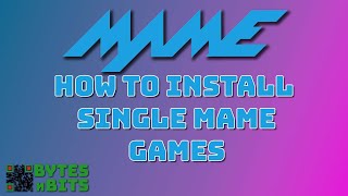 Getting Mame games to work [upl. by Eirehc152]