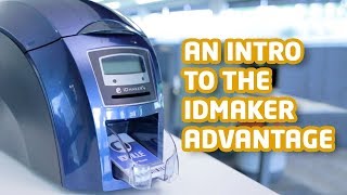 ID Maker Advantage  Medium Volume ID Card Printer [upl. by Oretna14]