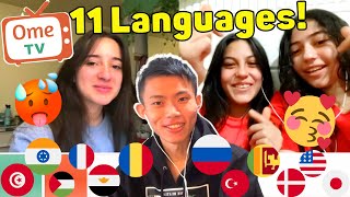 Polyglot Picking Up Girls by Speaking Their Native Languages on Omegle [upl. by Airpac]