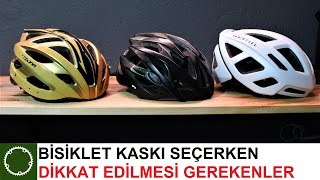 BİSİKLET KASKI SEÇERKEN DİKKAT EDİLMESİ GEREKENLER [upl. by Sidman307]