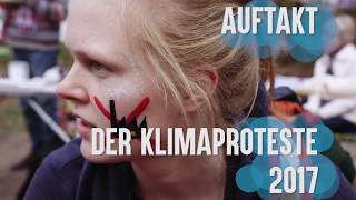 Auftakt der Klimaproteste 2017 [upl. by Aryajay]