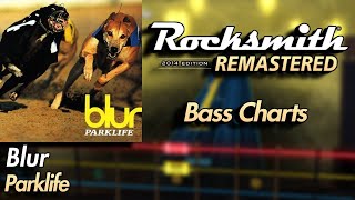 Blur  Parklife  Rocksmith® 2014 Edition  Bass Chart [upl. by Brawner]