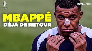 MBAPPÉ  les images de son RETOUR à LENTRAINEMENT [upl. by Amoritta]