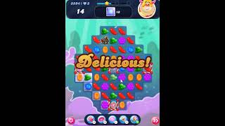 Candy Crush Saga Level 3594 Get 2 Stars 26 Moves Complete [upl. by Dhiman]