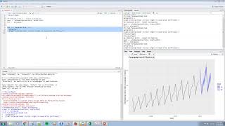 R19 Forecasting ets Models in R and R Studio [upl. by Pepi370]