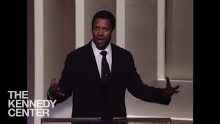 Denzel Washington Morgan Freeman Tribute  2008 Kennedy Center Honors [upl. by Ffej184]